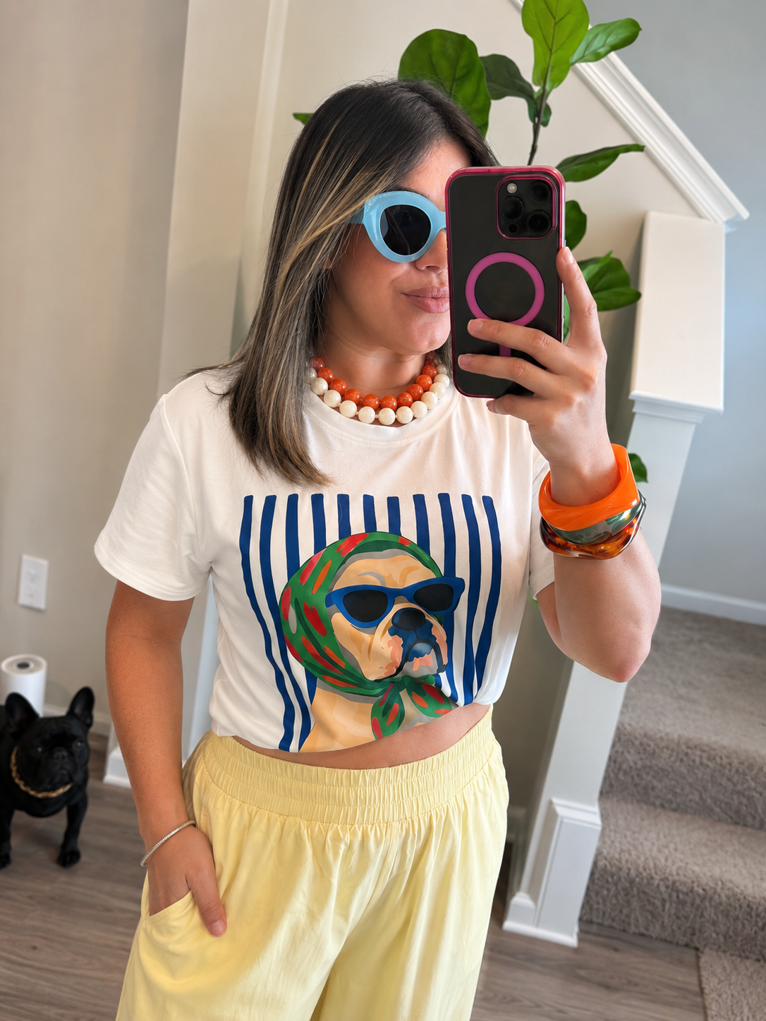 Blue Diva Dog Tshirt