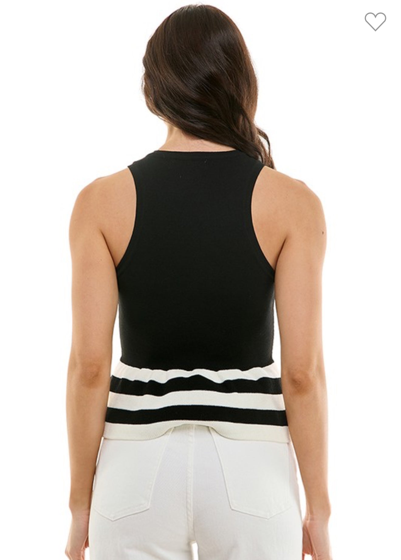 Black Ruffle Sweater top