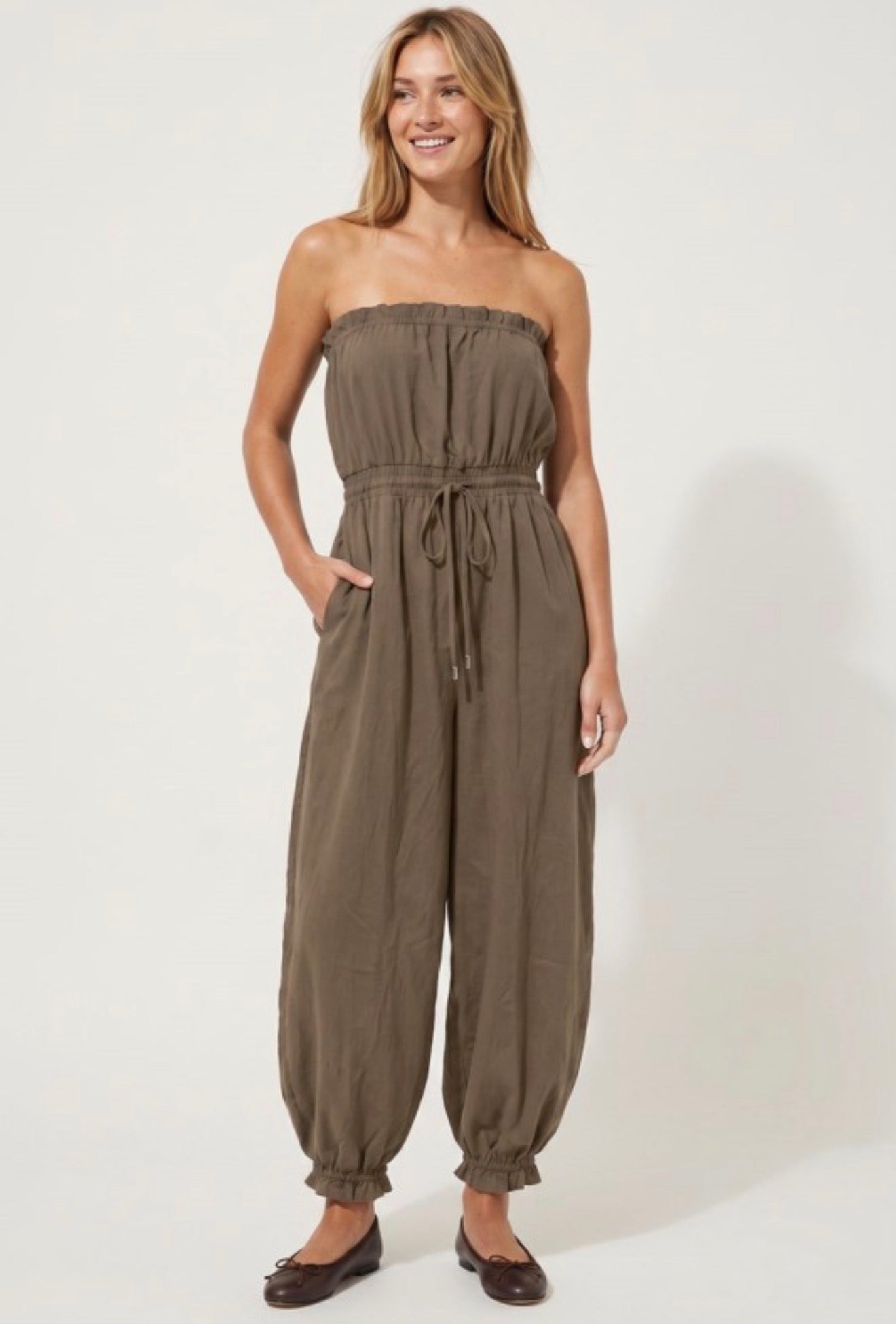 Sienna Mocha Jumpsuit
