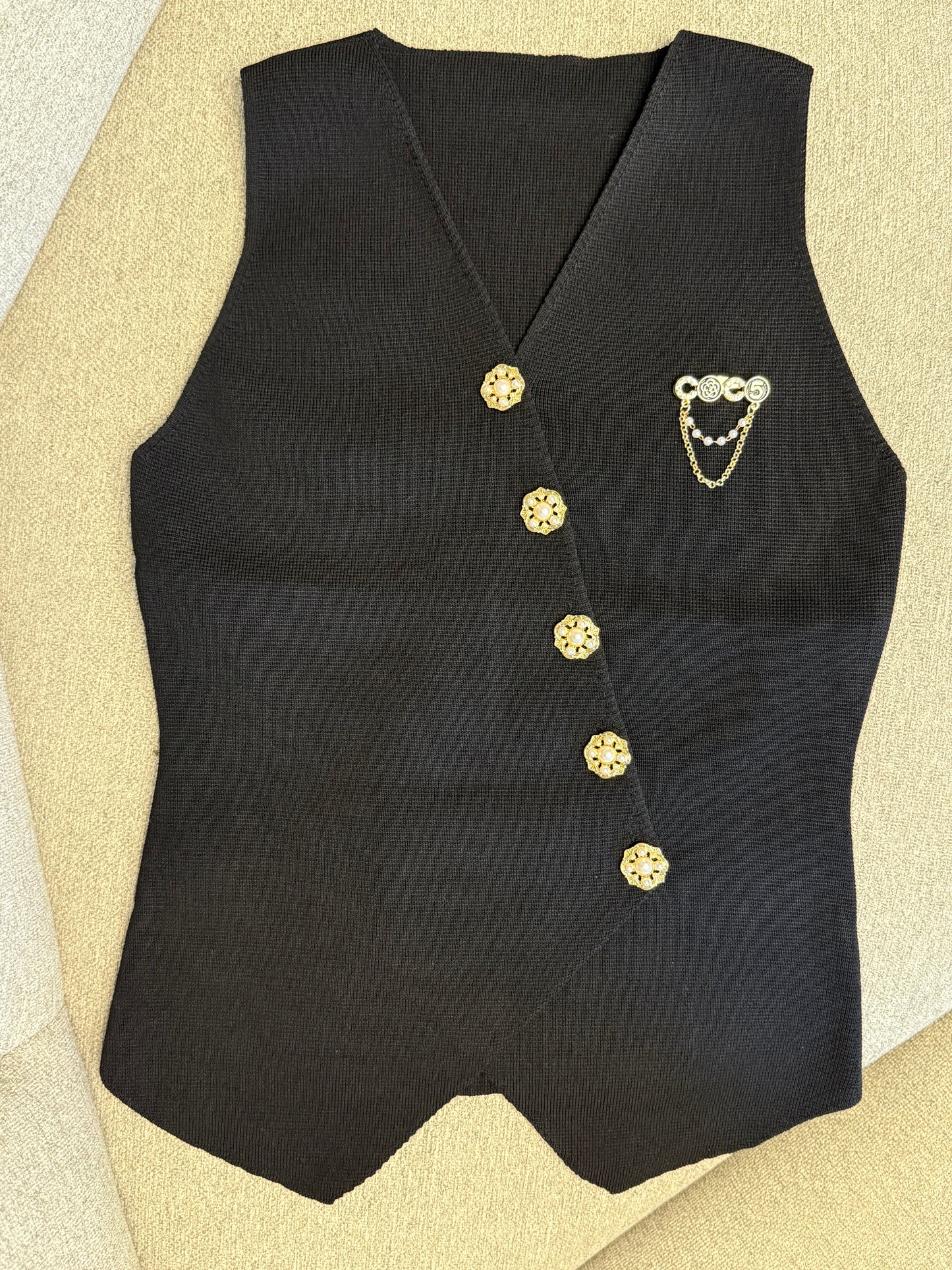 Coco 5 Black Vest
