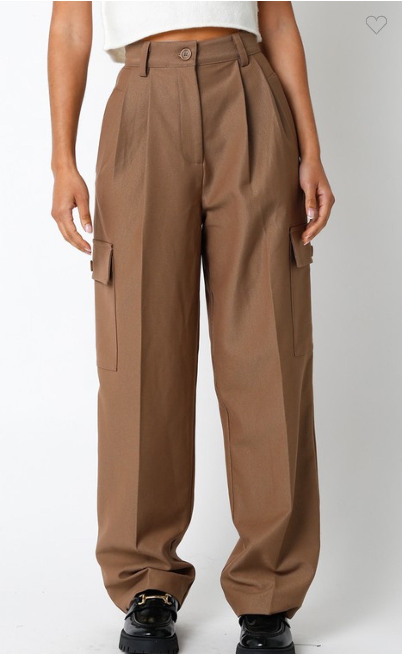 Camel Cargo Pants