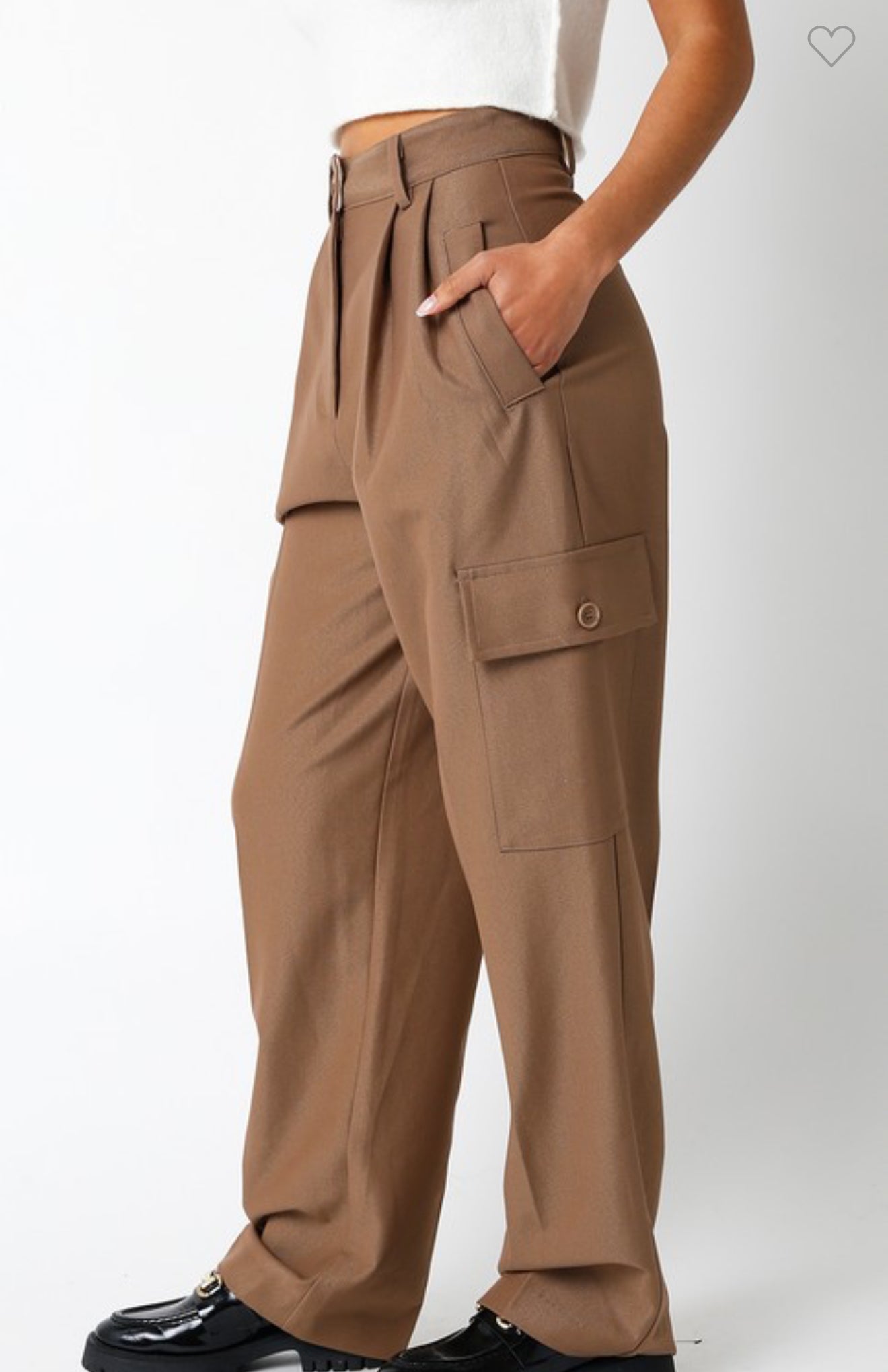 Camel Cargo Pants