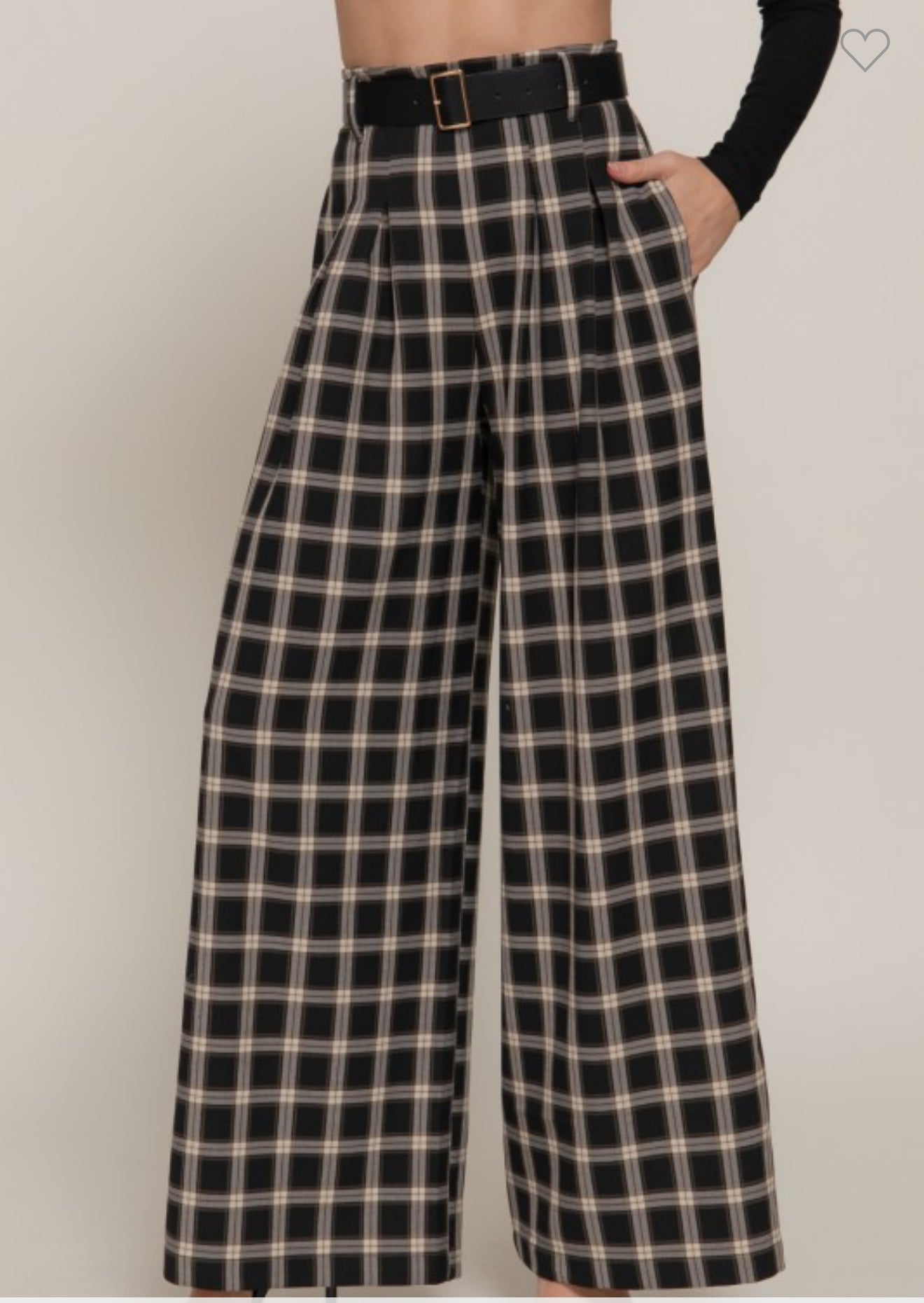 Timeless Plaid Trouser🍁
