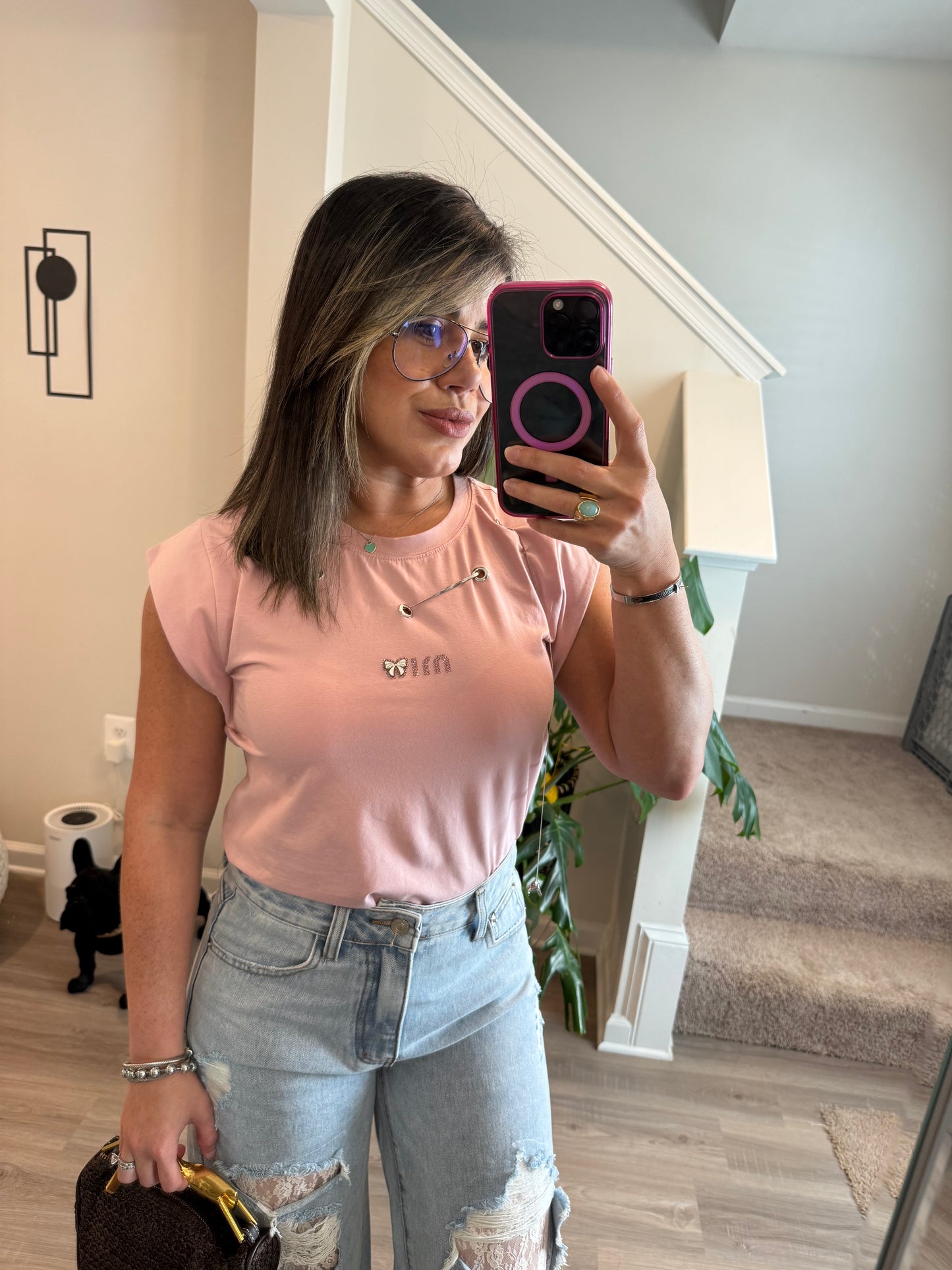 MIU MIU Pink Tee