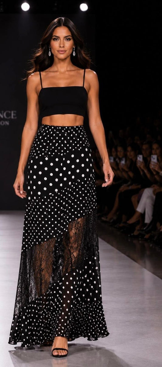 Capri Dot Skirt