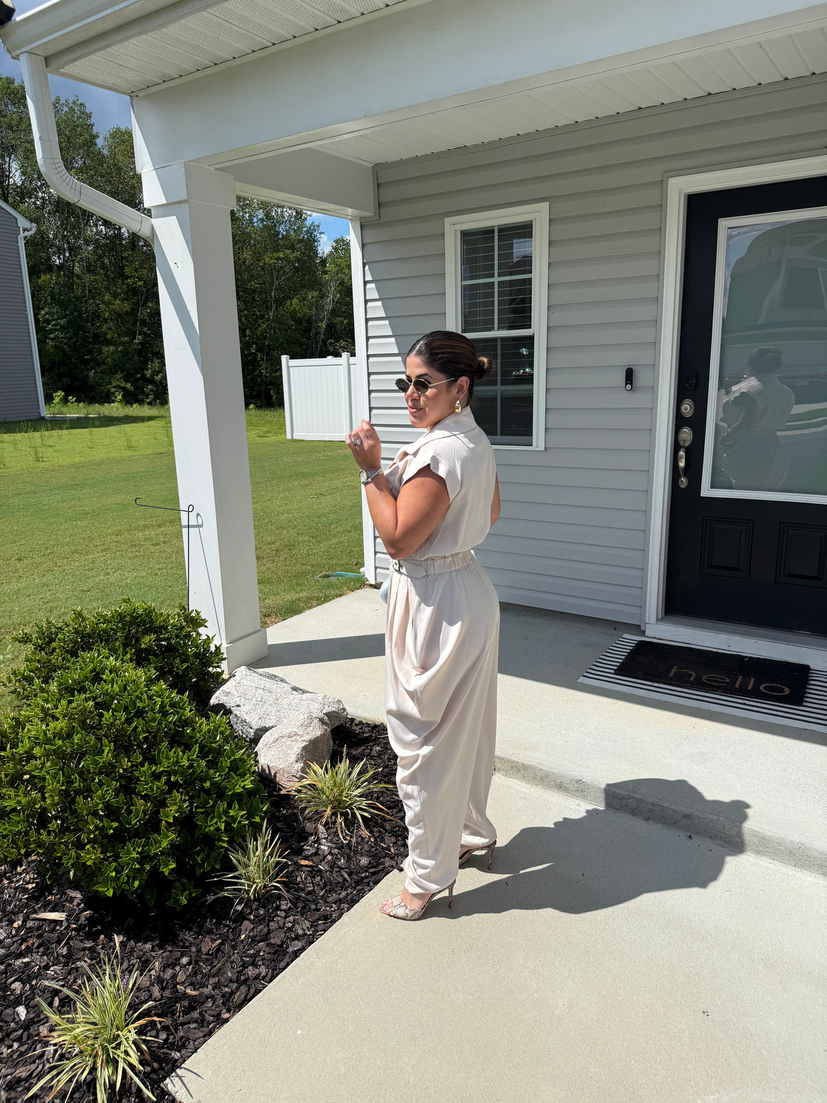 Ivory Muse Jumpsuit