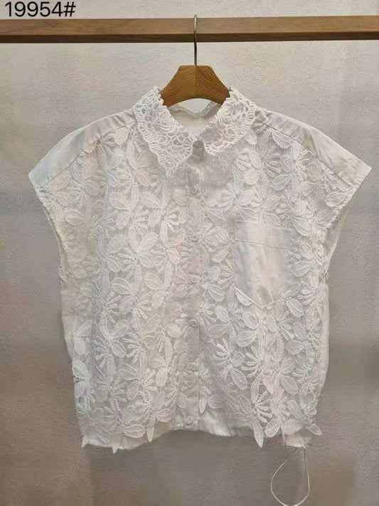 White Lace Blouse