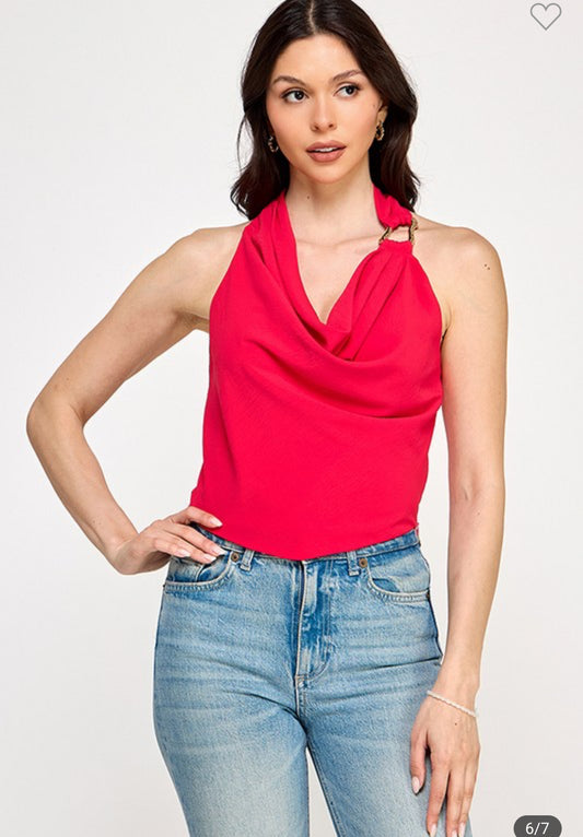 Tomato gold detailed Top