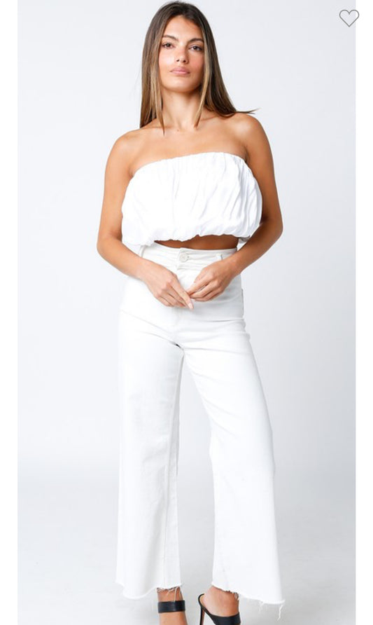 White tube Top