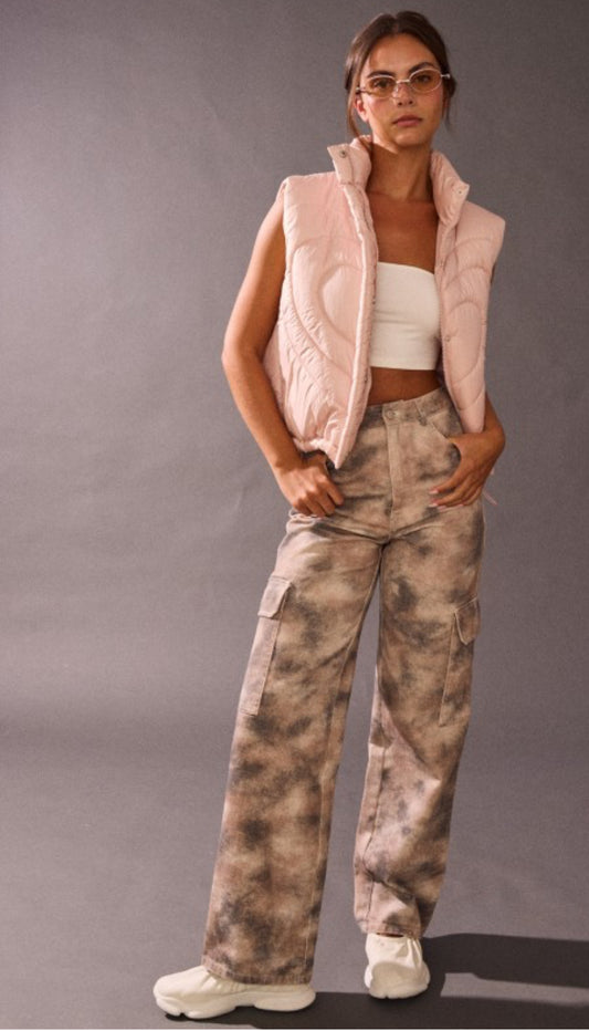 Taupe Cargo Pants