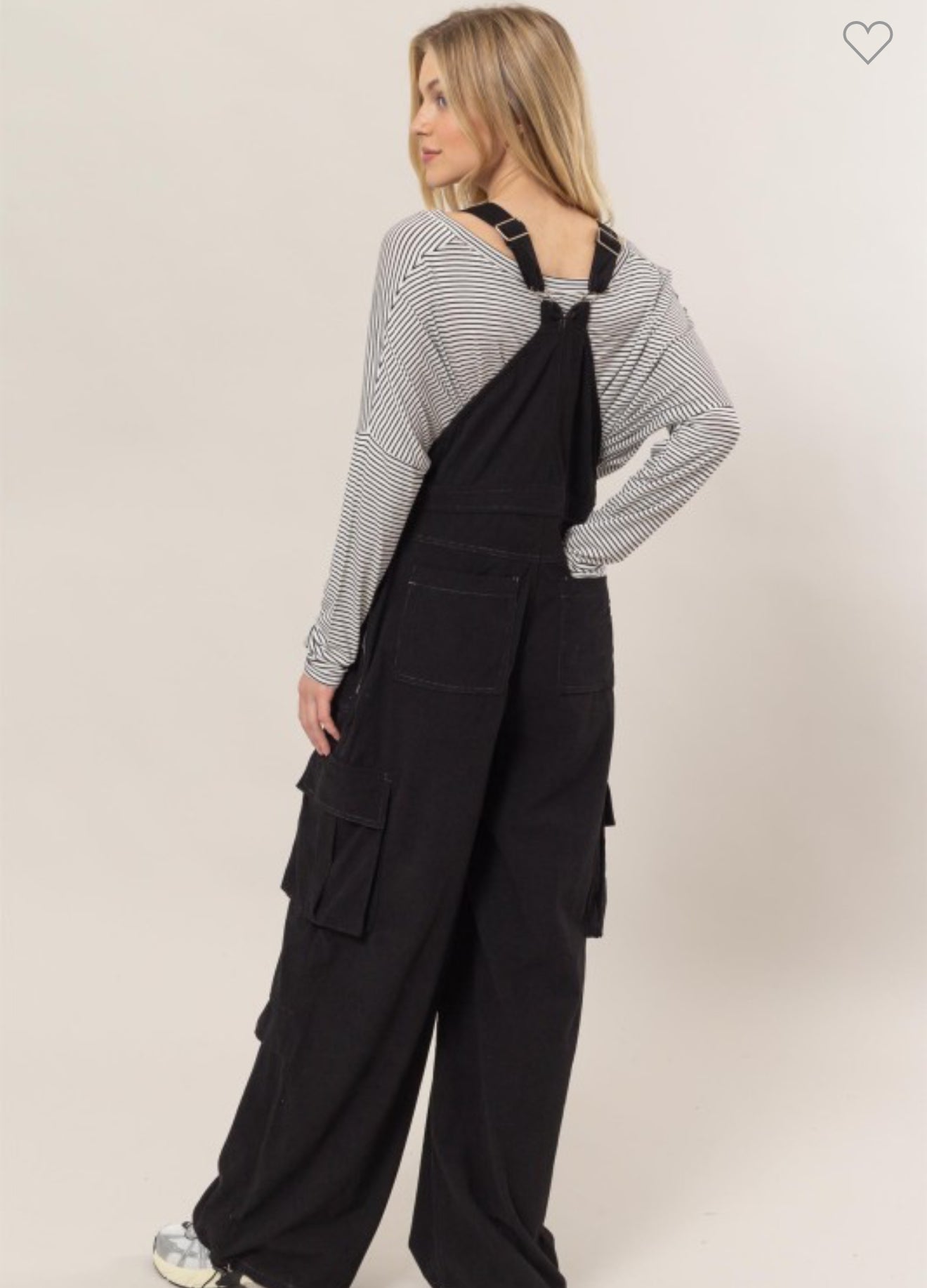 Black Corduroy overall