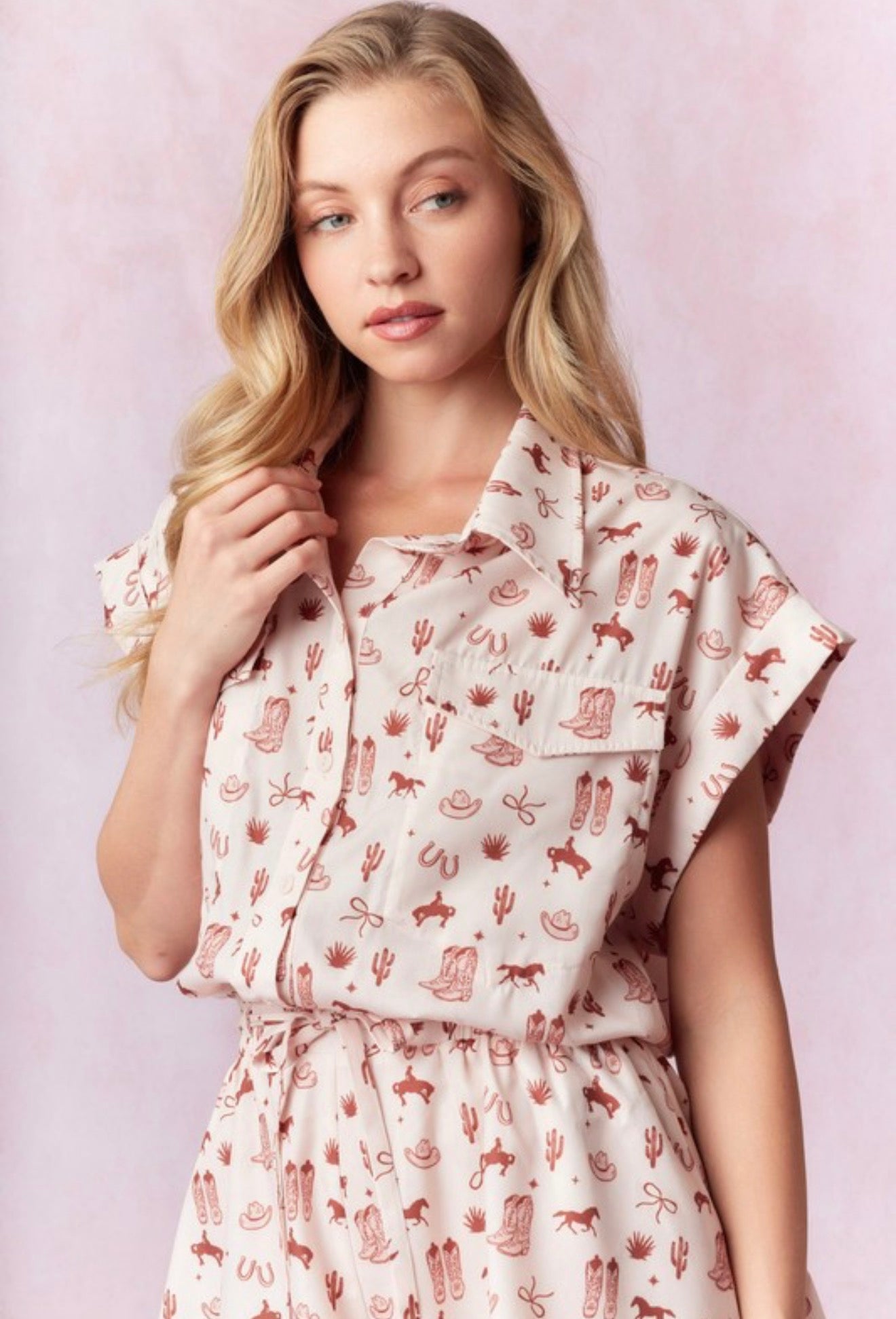 Cowgirl Chic Romper
