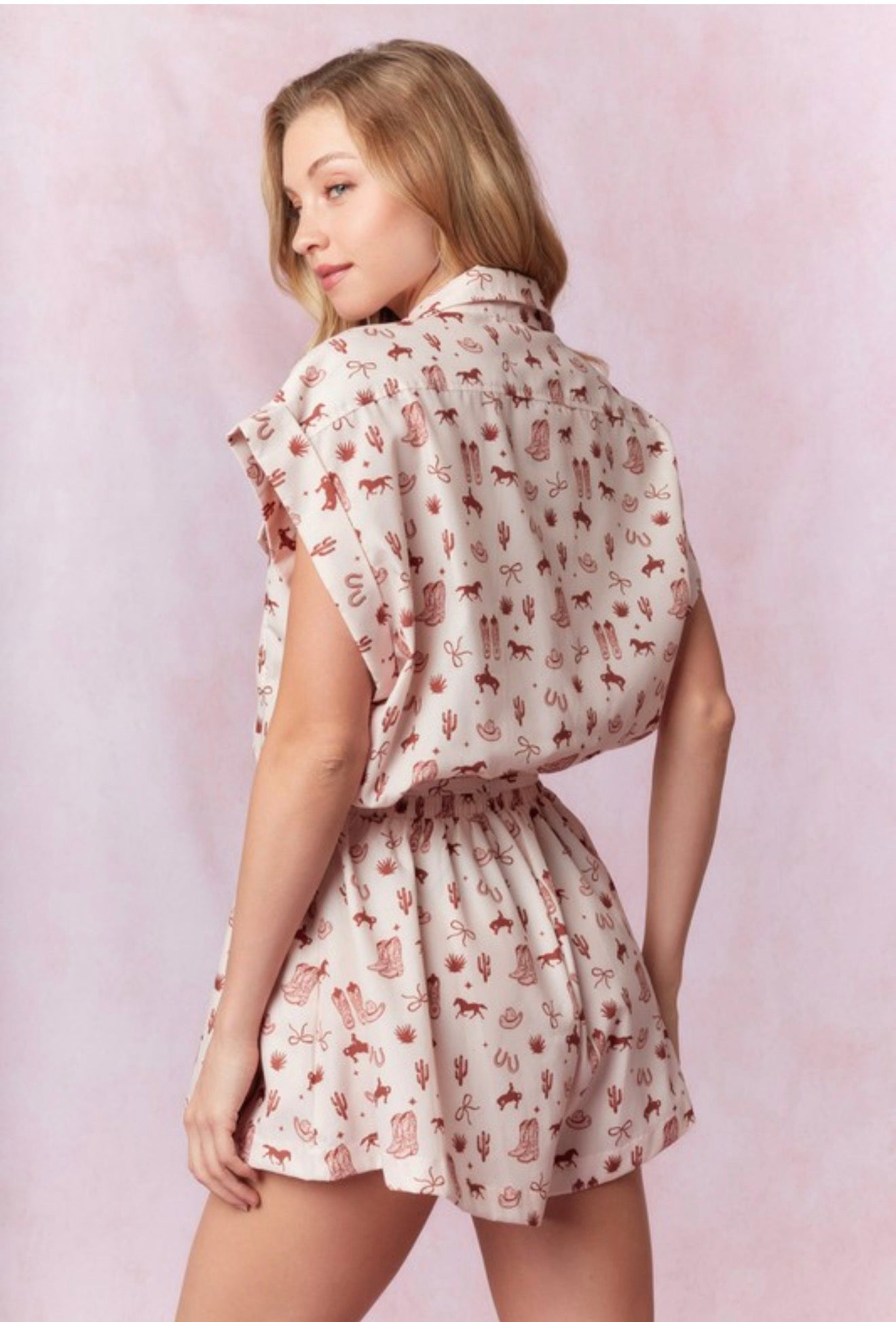 Cowgirl Chic Romper