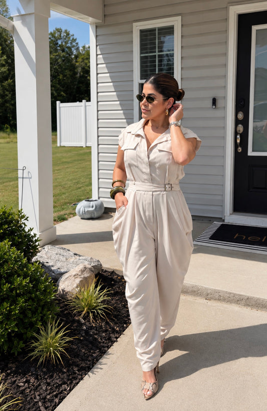Ivory Muse Jumpsuit