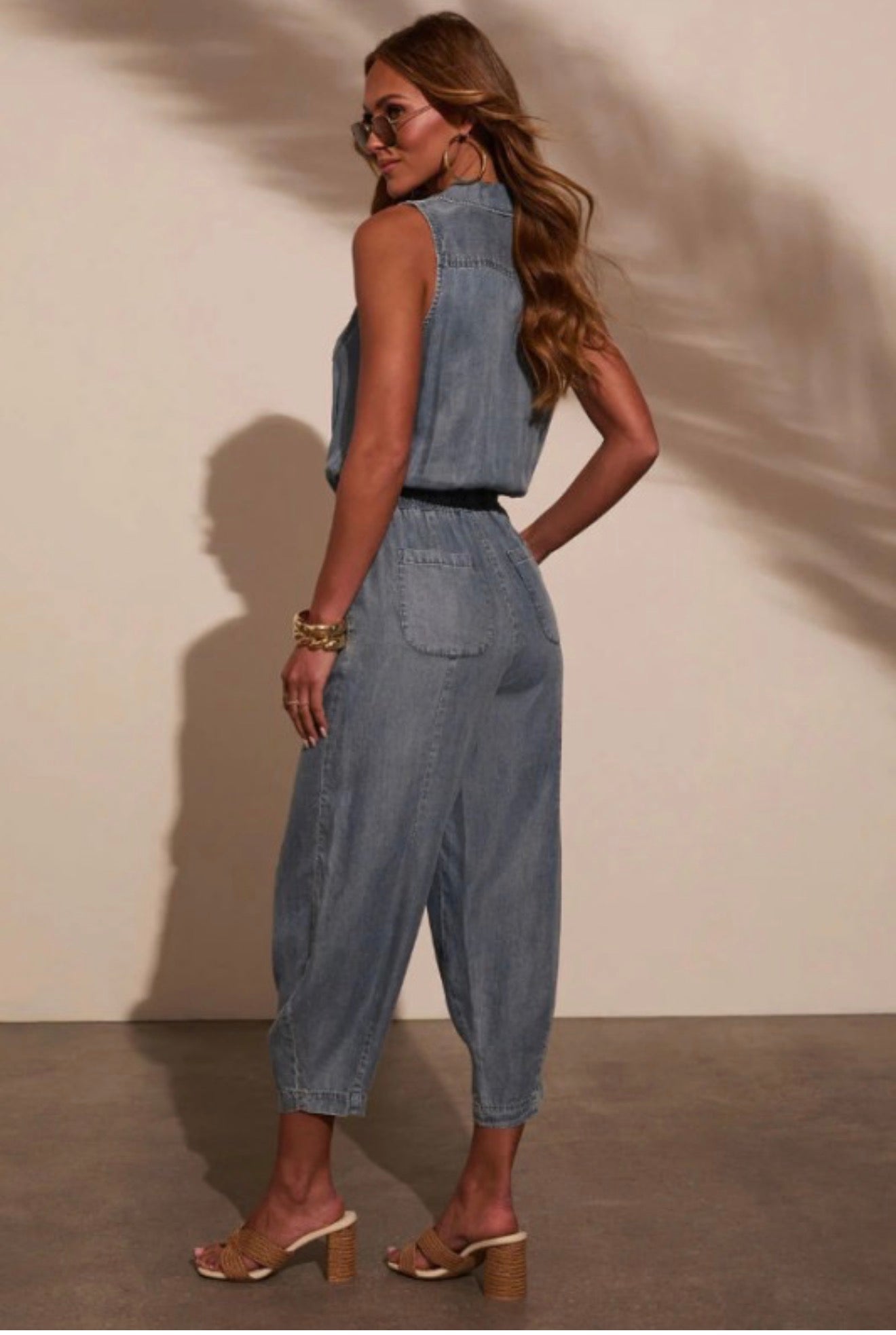Denim Riviera Jumpsuit 🤍