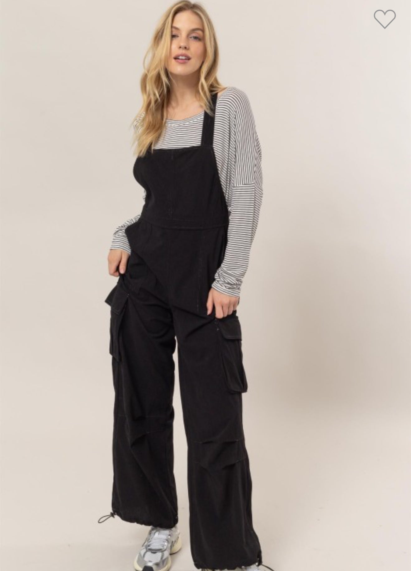 Black Corduroy overall