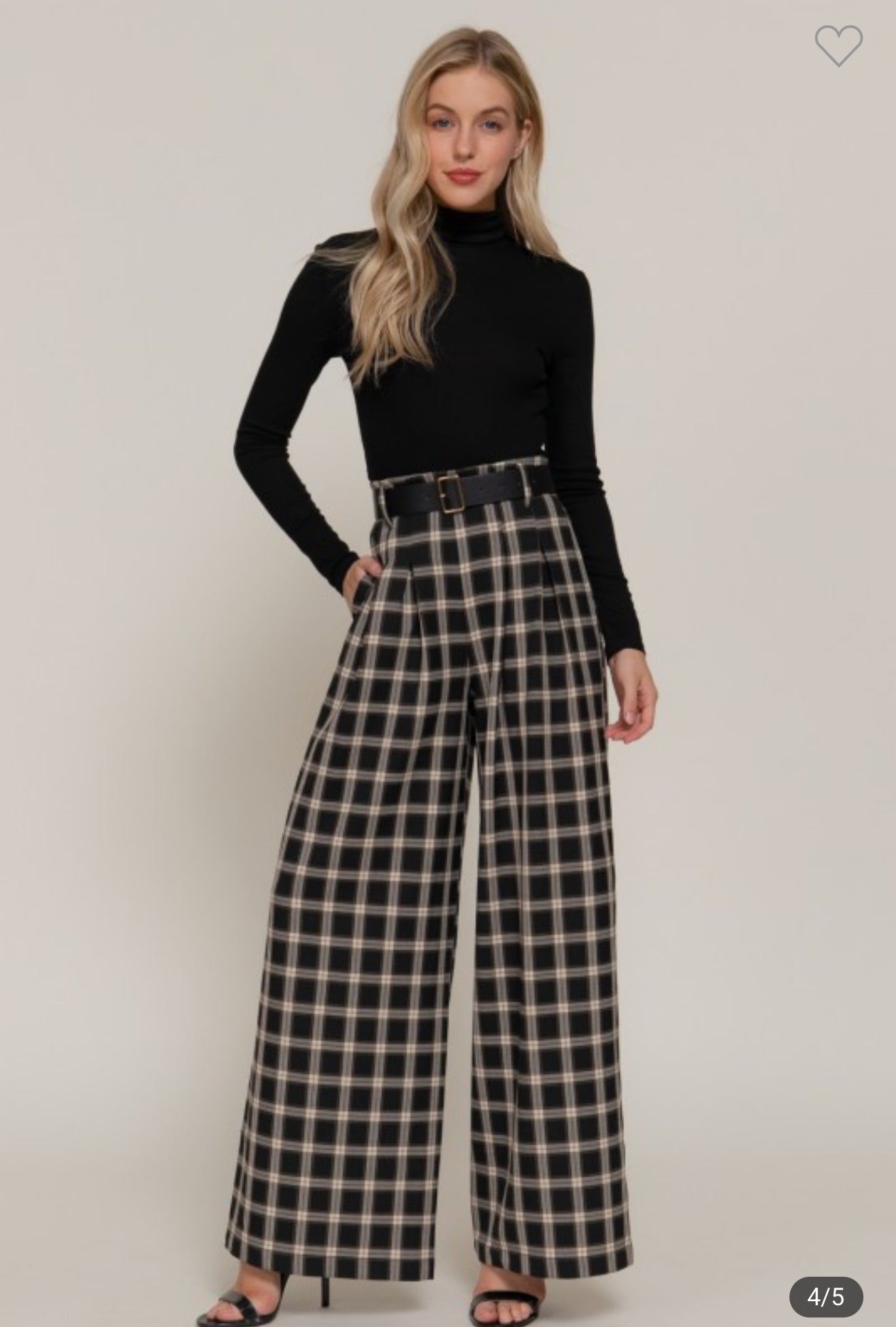 Timeless Plaid Trouser🍁