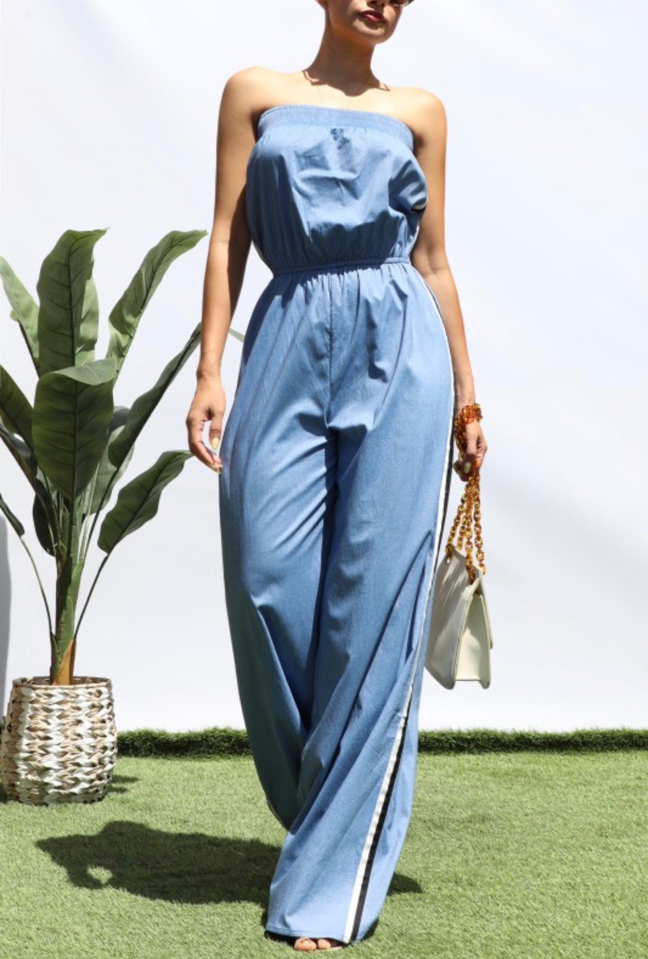 Celeste Denim Jumpsuit 🩵