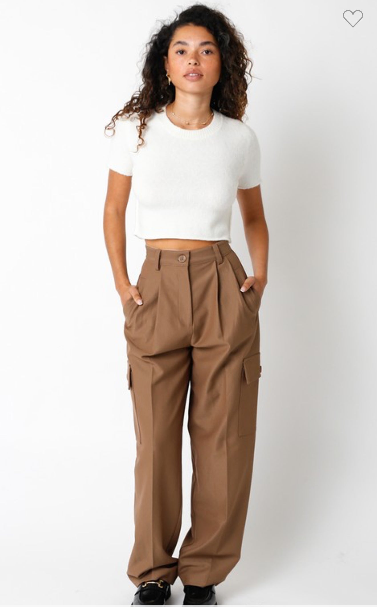 Camel Cargo Pants