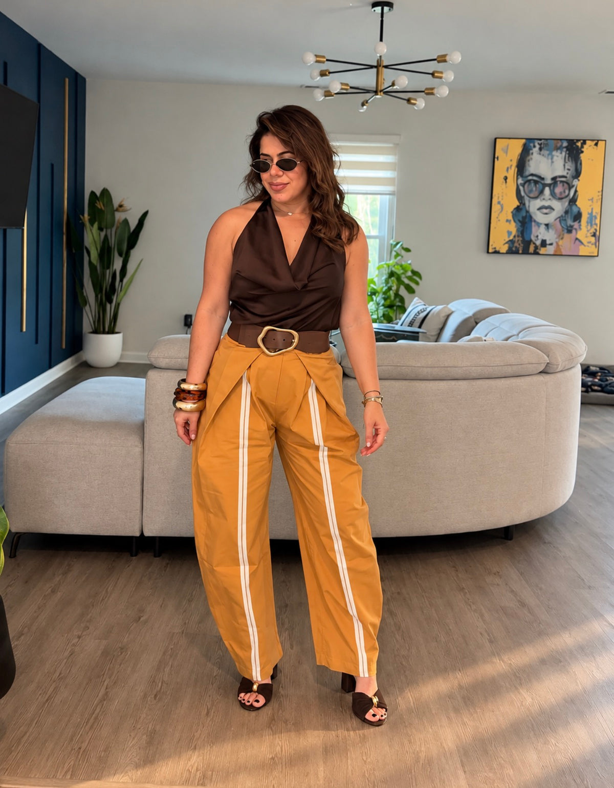 Golden Hour Barrel Pants