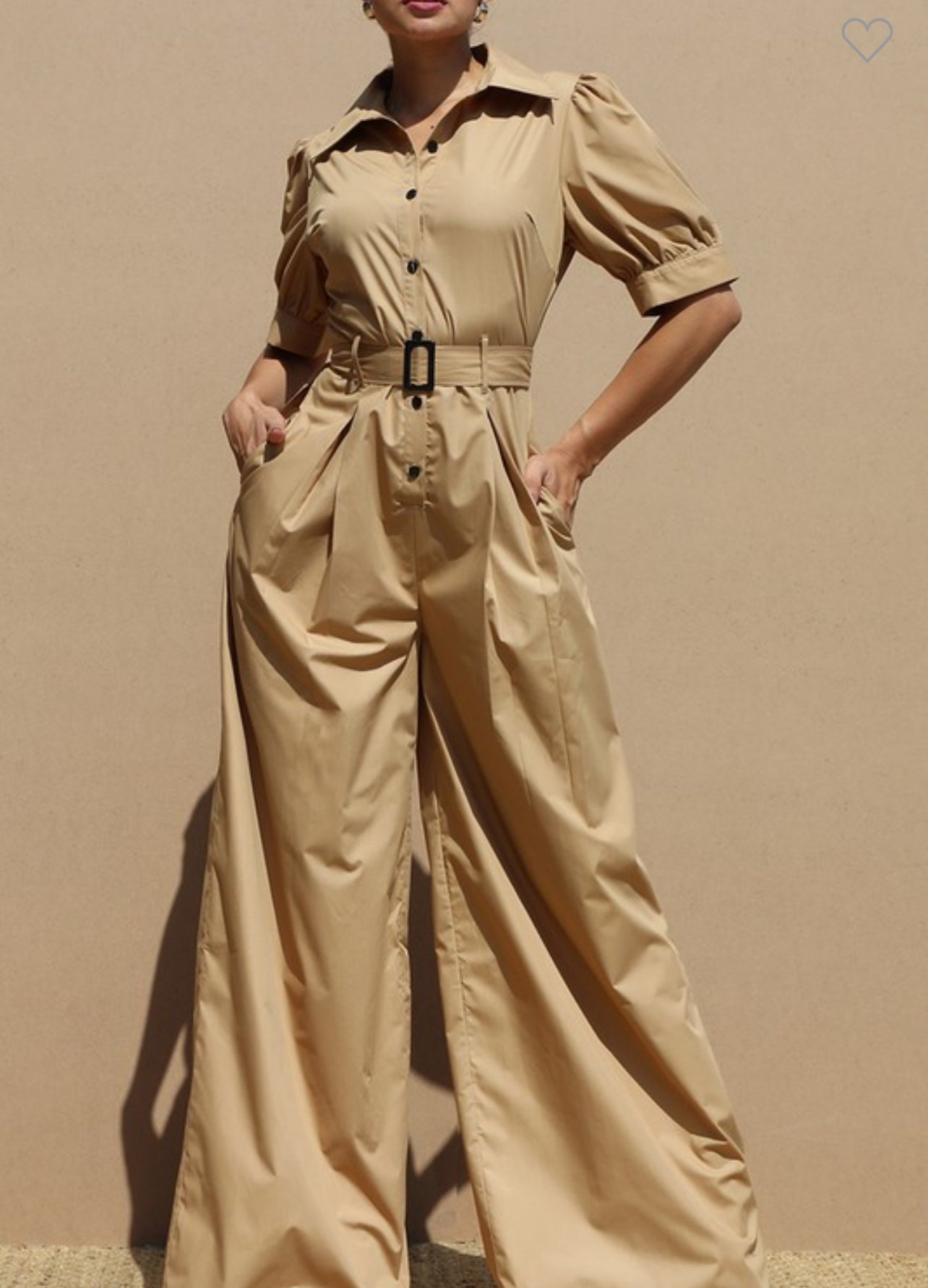 Mocha Jumpsuit