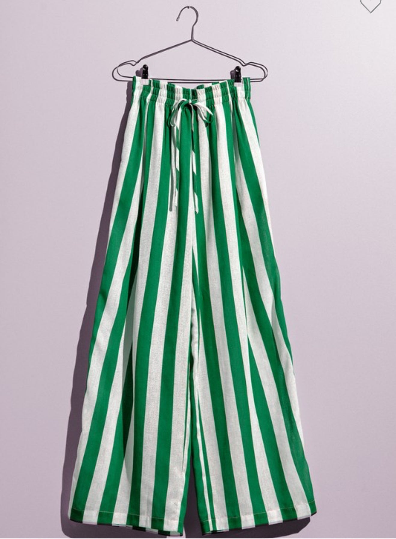 Green Linen Pants