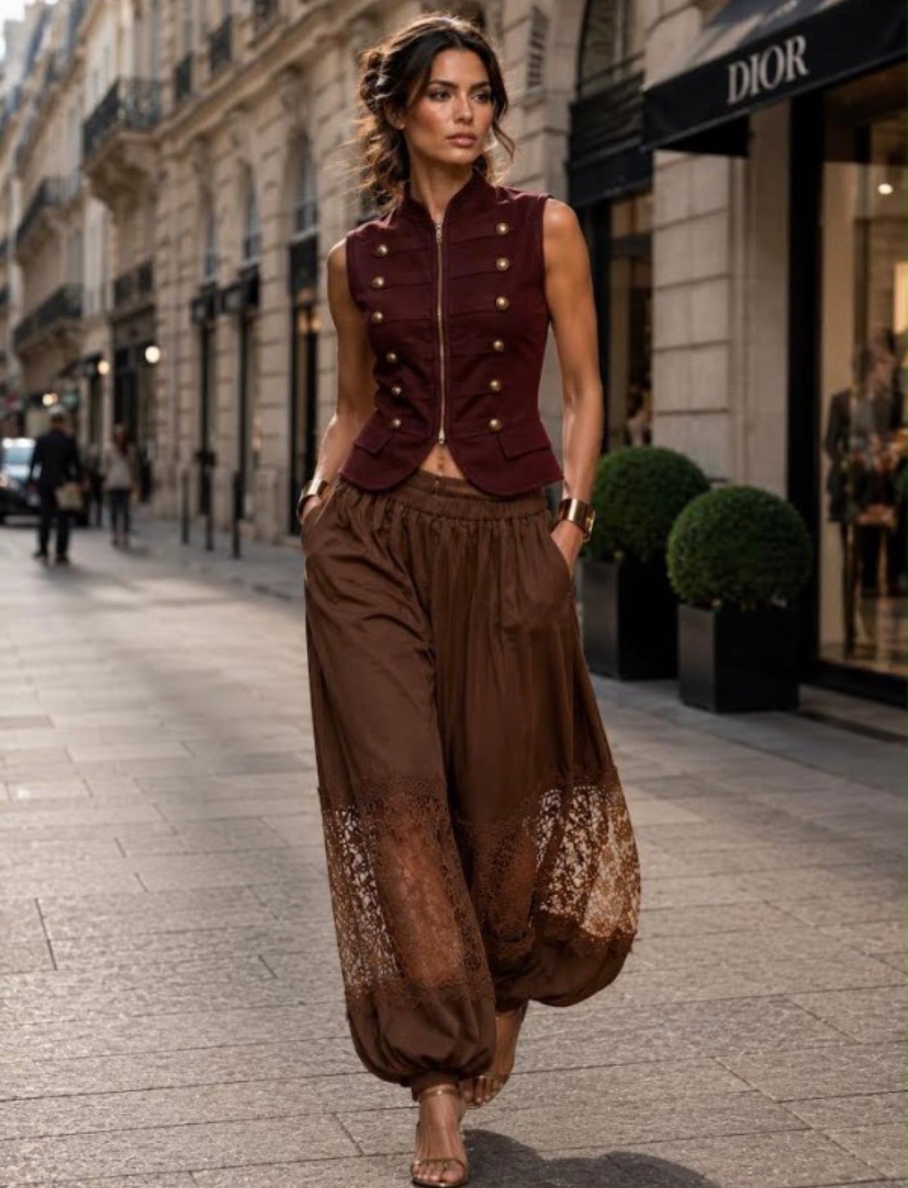 Choco Balloon Pants