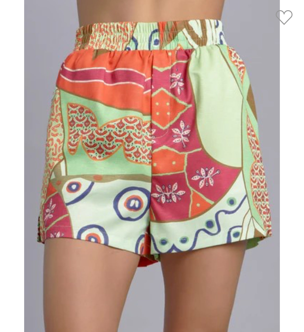 Fall Orange Short Set