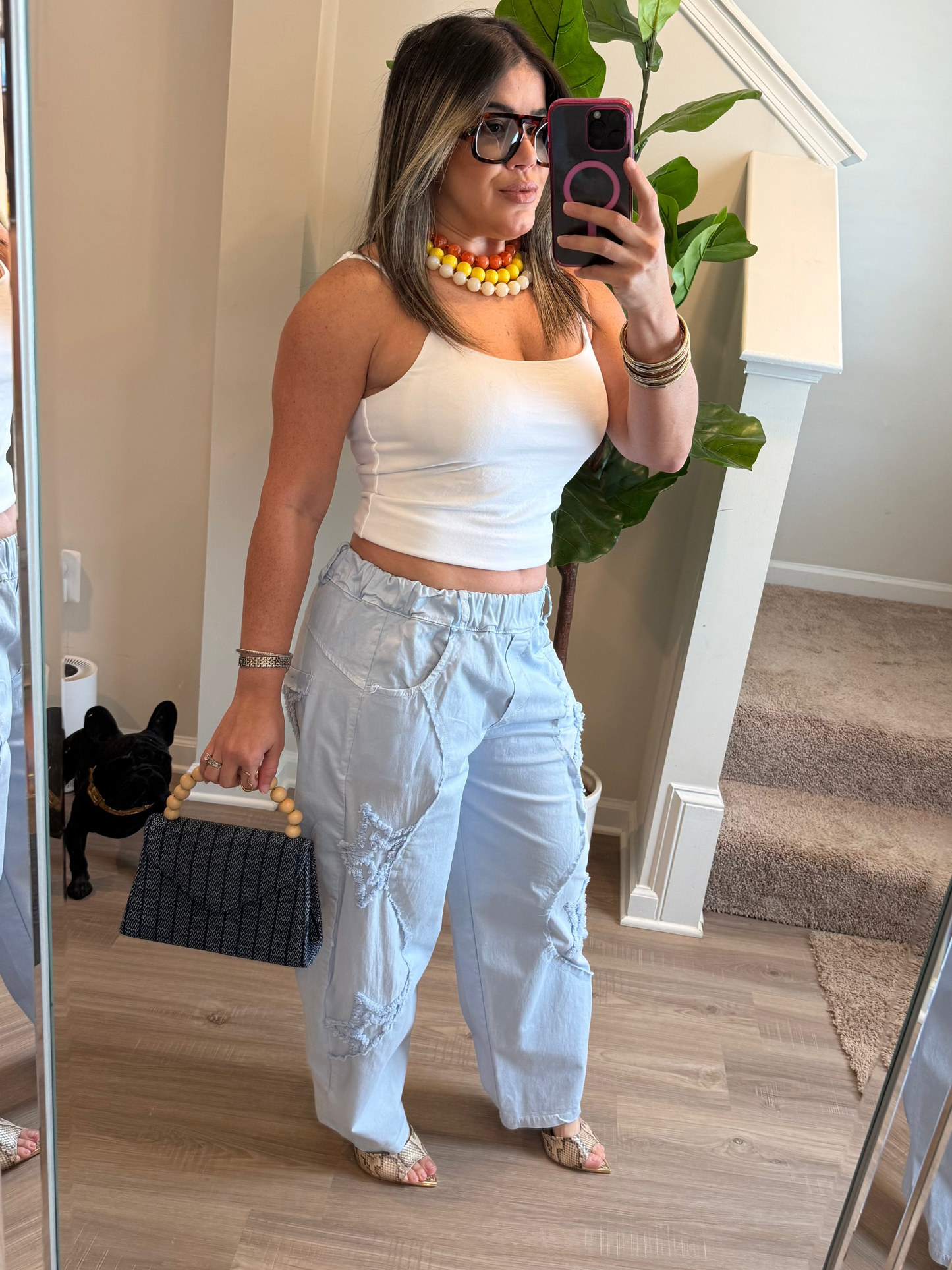 🩵Stella Barrel Pants