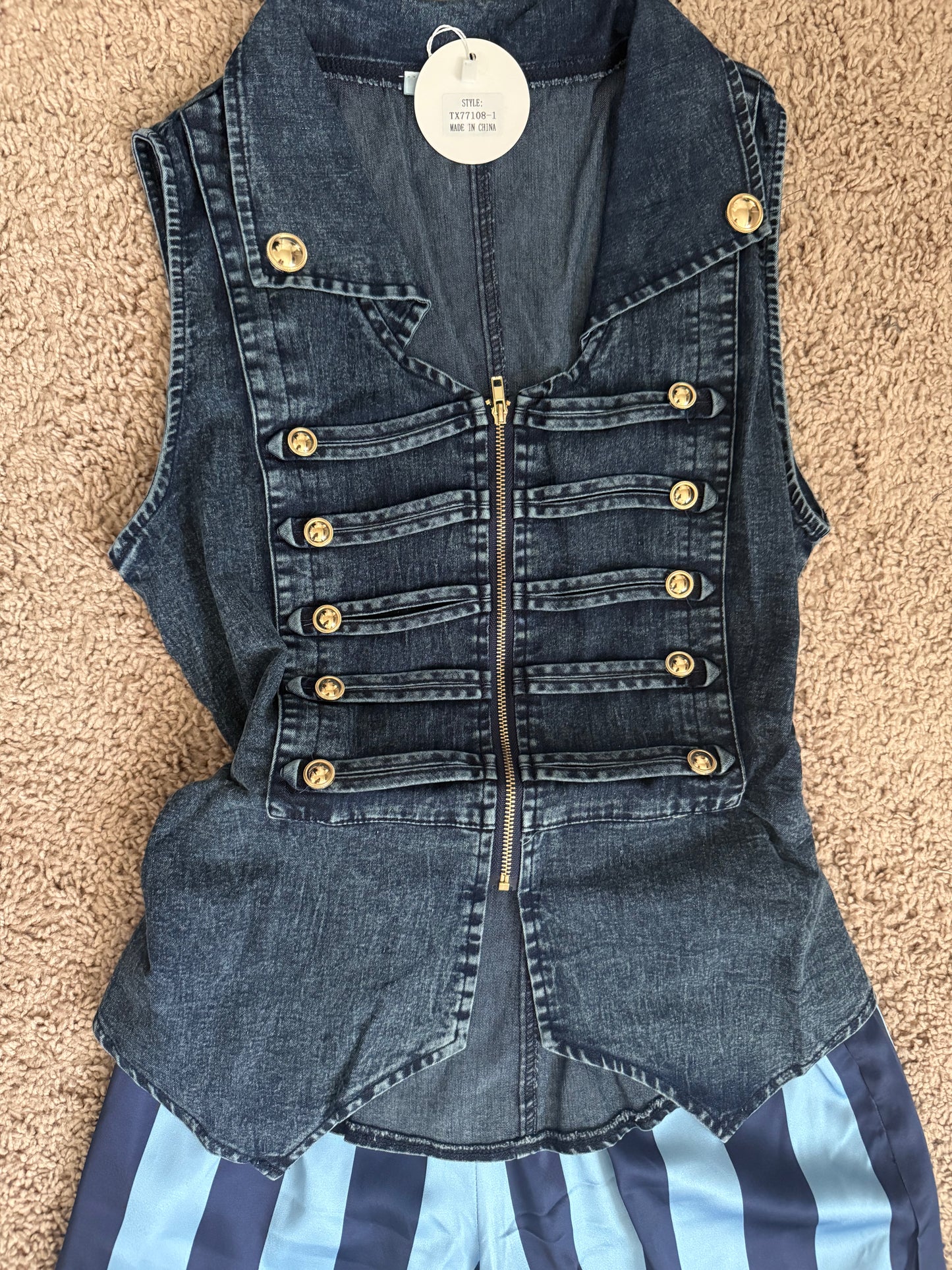 Napoleon Denim Top