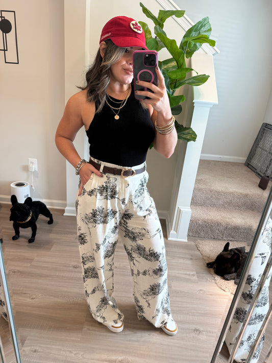 Black Forest Linen Pants