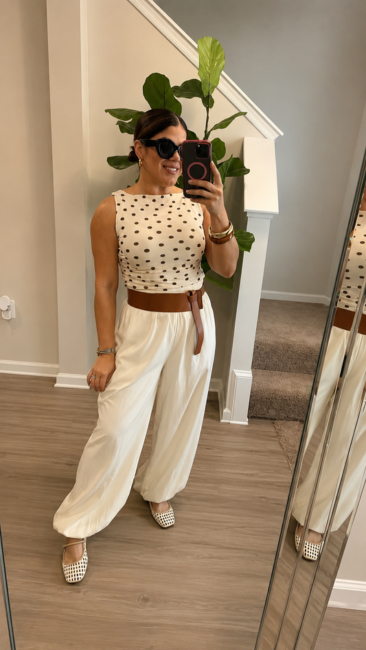 Camel Dots Top