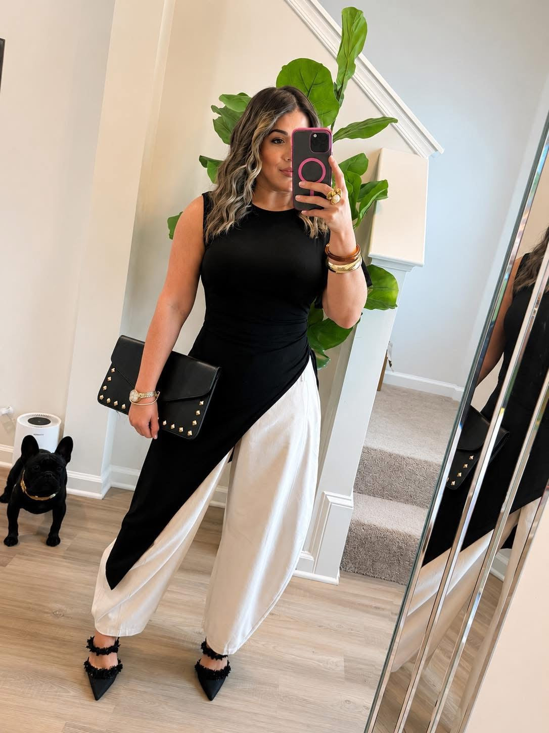 Black Asymmetrical Top